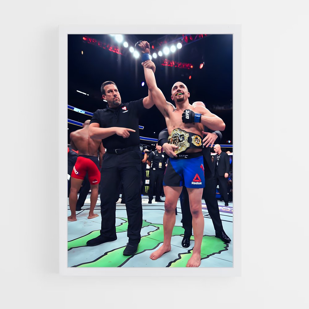 Poster Robert whittaker chemises – affiche MMA (vue 3)